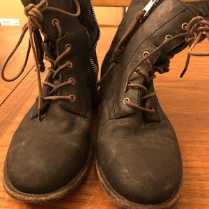 All Saints Leather Boots